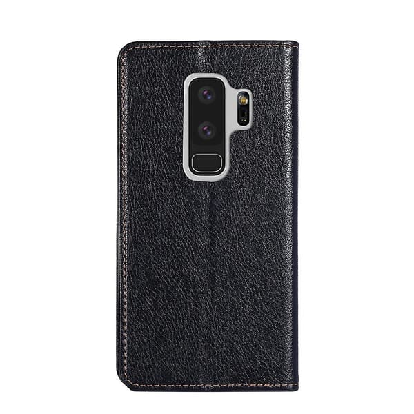Magnetiskt Läderfodral För Samsung Galaxy S9+ [DB]