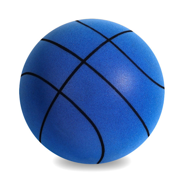 Stille basketball uten belegg, skumkule 22 cm