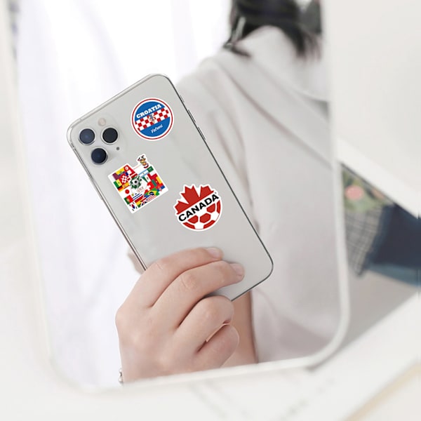 100 stk. Mode Graffiti Klistermærker Vandtætte Laptop Bagage Skateboard Multifarvet