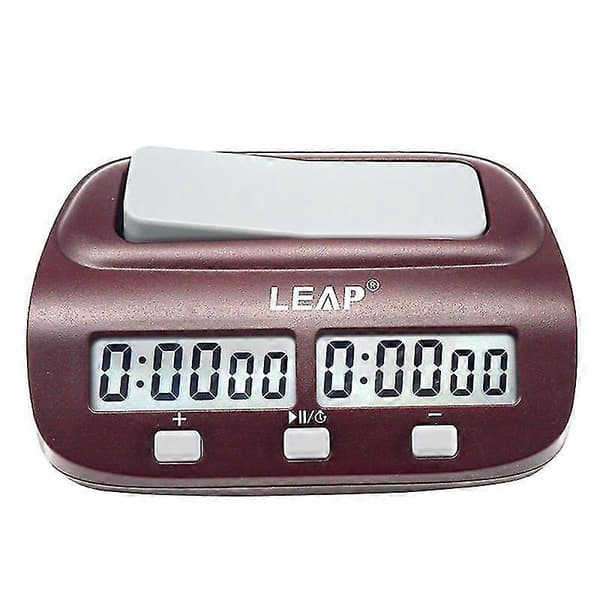 Leap Schackur, Digital Schacktimer & Speltimer, 3-i-1 Multifunktionell Bärbar Professionell Klocka
