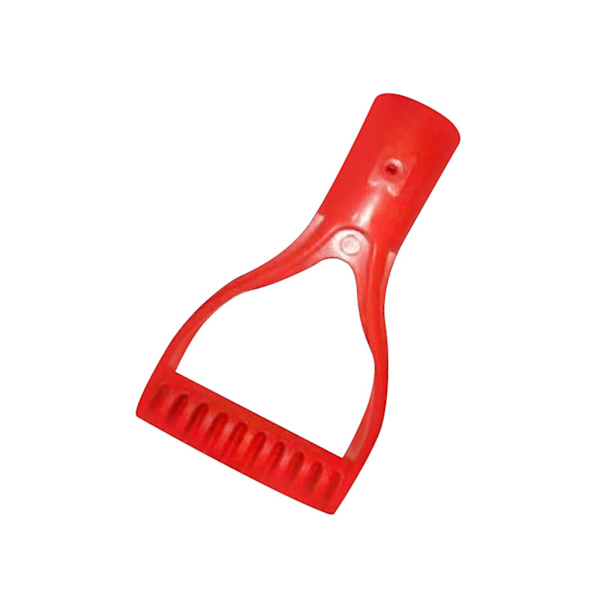Lapiokahvan Y-kahva Korvaava lapiokahva puutarhanurmikkoon, musta red 9.5cmx18cm