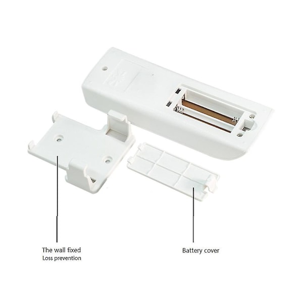 Universal loftsventilator fjernbetjeningssæt Ac 220v timingindstilling kontakt justere vindhastighed Tran-ln white  black 110V