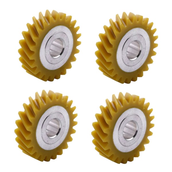 4x W10112253 Mixer Worm Gear Replacement Part Perfectly Fit Compatible With Kitchenaid Mixers-replaces 4162897BY