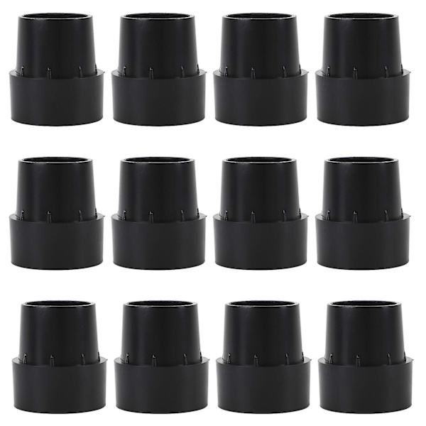 12 st/set studsmatta benlock utan halkmatta överdrag tyst barn hoppande säng rörlock set black