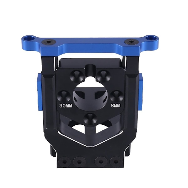 Metall Uppgraderad Motorfäste Säte Snabb Demontering för 1/5 XMAXX 6S 8S 1/6 XRT RC Bil Uppgraderingsdelar,  [DmS] Black