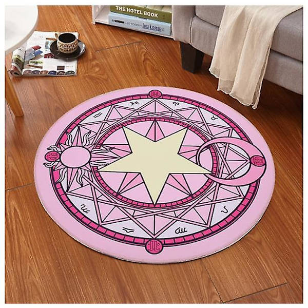 Anime Sakura Magic Array Matta Rose red 80cm
