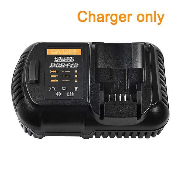 Til Dewalt Flexvolt 20v/60v Max Batteri 9ah Dcb609 Lithium-ion Dcb606 Dcb612 Dcb609 Dcb205 Dcb200 Dcb182 Batteri Til Dewalt 20v Single Port Charger