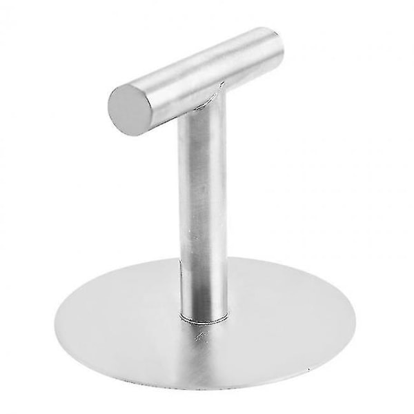 1 stk Rustfrit Stål Burgerpresse Rund Burger Smasher Dumpling Skin Maker Presser Grill Tilbehør Grillpresse til Flat Top