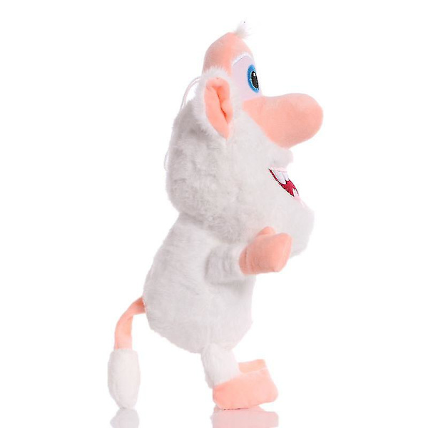 Ny Booba Buba Myk Plush Leketoy 20/30/38cm Tegneserieleker Hvit Gris Cooper Fyllt Dukke Barn Gave rask (FMY) 38cm