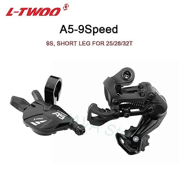 1x9-vaihteinen LTWOO A5 -vipuvaihtaja takavaihtajan kanssa Sunshine 9V 11-32/36/40/42/46/50T kasetti X9-ketju 9S MTB-pyörän osat 9S-36T Flywheel