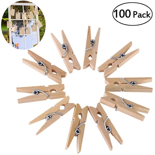 Clothespin Craft Clip Clothes Pins Clothe Photo Paper Peg Clothespin Wooden Clothespin