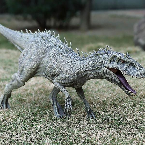 Oenux Ny Jurassic Dinosaur Indominus V-rex Actionfigurer Åben Mund Vild Tyrannosaurus Stor Gorilla Dyr Model Legetøj til Børn Without box2