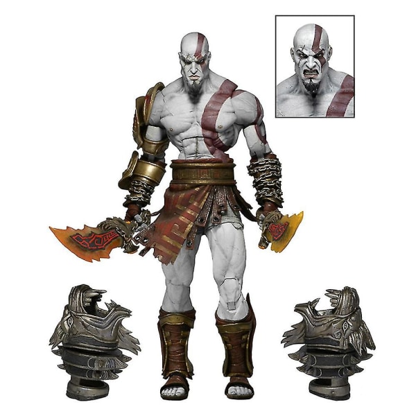 NECA God of War 3 Ultimate Kratos Actionfigur Samlarmodell Leksaker Kreativa Gåvor