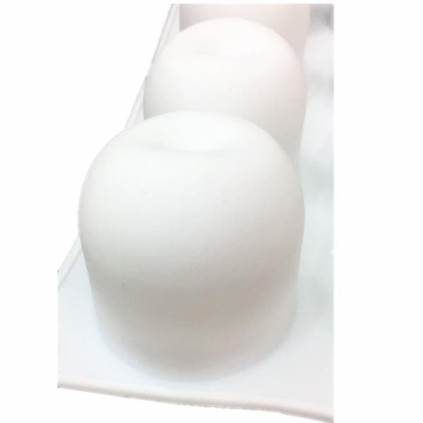 8-hulls Silikonform for Epler, Ikke-klebende Silikonform - Silikonform for Muffins