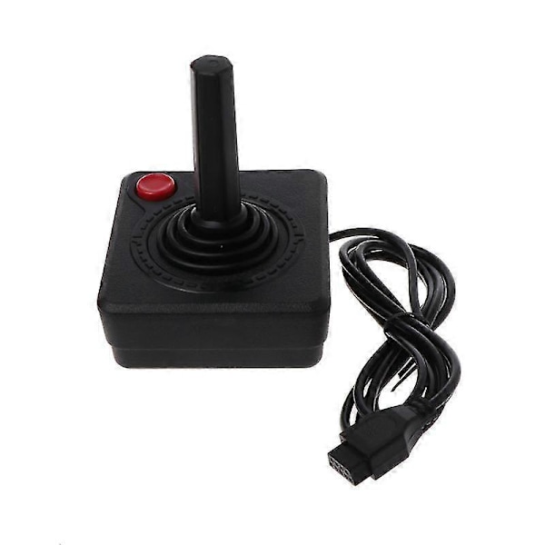 Retro Klassisk Spelkontroll Gamepad Joystick För Atari 2600 Game Rocker Med 4-vägs Spak Och Enkelt Åtgärdsknapp