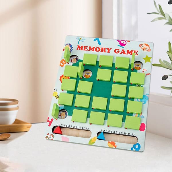 Memory Matching Game Logisk Tenkning Trening Barnehage for Alder 3+