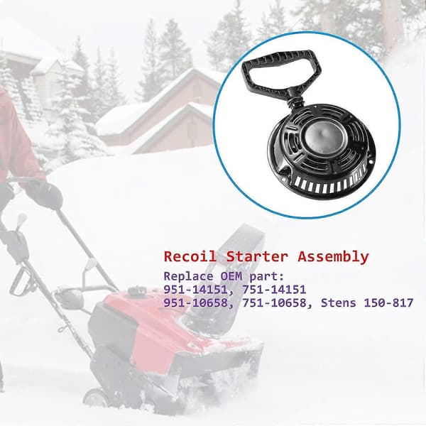 951-14151 Dragstart-recoilstartarmontering för MTD, Troy-Bilt, Cub Cadet, Yard Machines, Yard