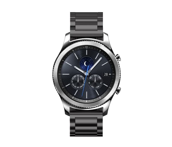 Urrem til Samsung Galaxy Watch 3 45 mm / Huawei GT4 45 mm Sort
