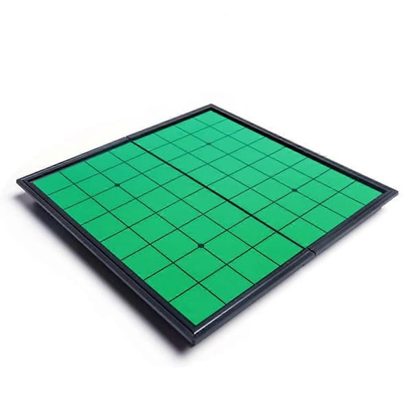 Reversi Strategispel Brädspel 25 cm Bräde med Vikbart Magnetiskt Bräde