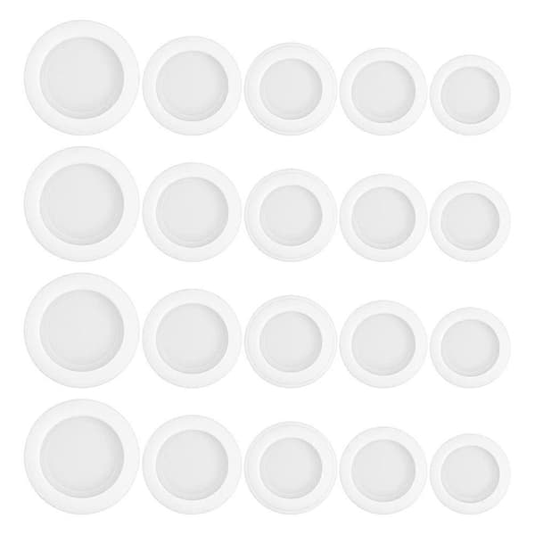 20 stk Spargris-Plugger, Penger Spareboks Plugg Erstatning Spargris Plugg Spargris Plugg Erstatning White 5x5cm