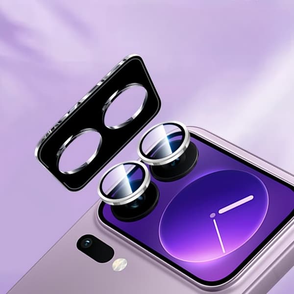 Xiaomi 17 Pro Camera Lens Protector - Tempered Glass with Rhinestone Eagle Eye Design