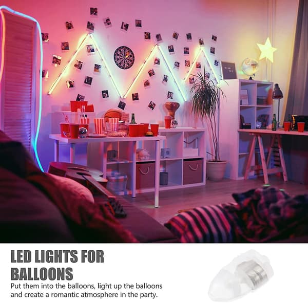 Pakke med 30 mini LED-lys - Perfekt for fester eller til å komplementere lykter