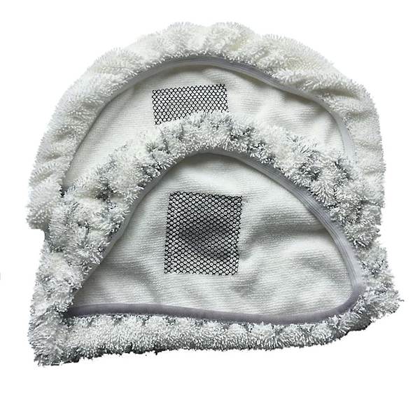 2 stk. Dampmoppuder til udskiftning til Bissell Powerfresh Dampmopp 1252 1440 Serie White