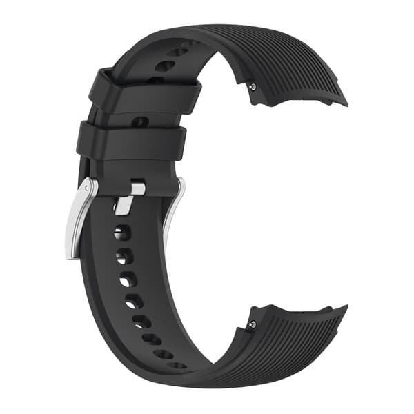 Silicone Strap for Oppo Watch X and Oneplus Watch 2 Black