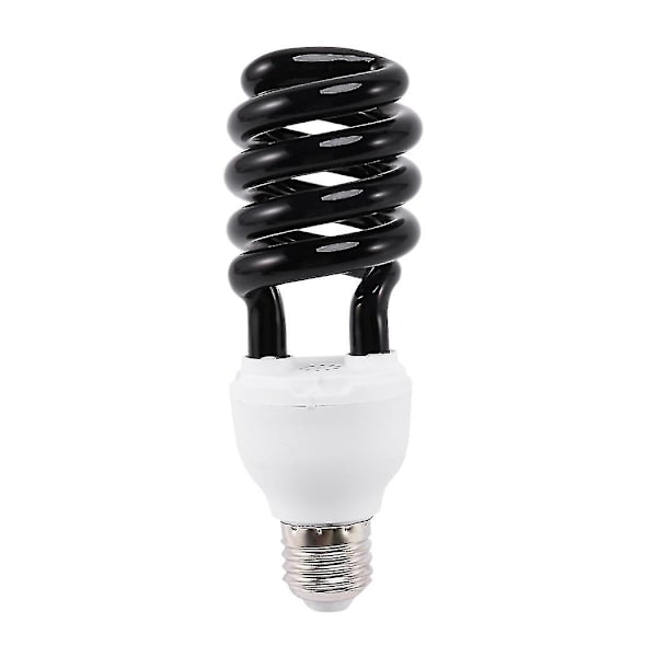 2x E27 40w Uv Ultraviolet Fluorescerende Sortlys Cfl Pære Lampe 220v Form:spiral Watt Volt-Excellence