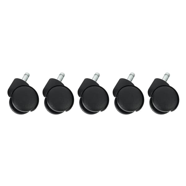 50mm kontorstolhjul - 5 - Svart [DB]