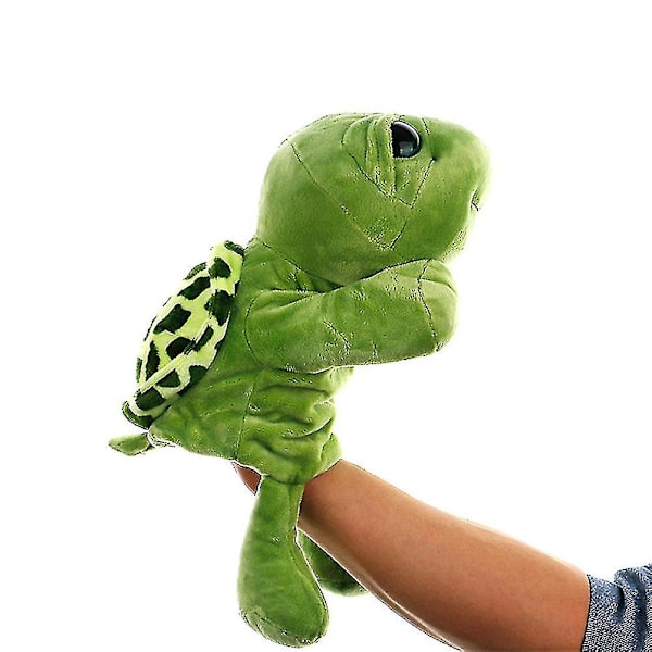 Handdocka Plyschdjur Leksak Fantasifull Berättande Leksak Barnpresent [HS] Tortoise