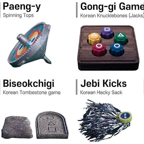 Kalmari Korean Folk Game Set, Korean Perinteinen Peli