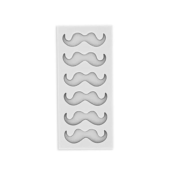 Fondantform, sjokoladeformer, bakeform, mann skjeggformet, silikonmateriale