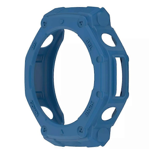 Skydd för Amazfit T-Rex 3, Repskyddande TPU Militärt Robust Skal Dark blue