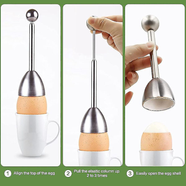 Ägg S, Ägg Skivare Kit Äggöppnare Verktyg Ägg Er Remover Äggseparator För S