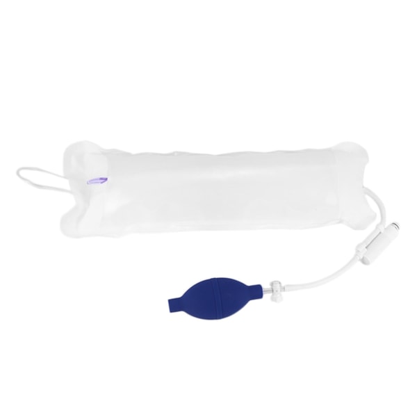1000ml Återanvändbar Tryckinfusionspåse med Tryckvisning Infusionspump TryckpåseBY white