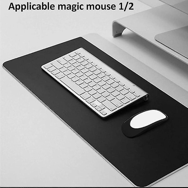 Elastisk støvcover til Magic Mouse 1 & 2, Anti-ridse silikone beskyttelsescover (sort)