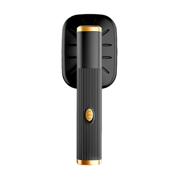 Bärbar Resestemare för Kläder Mini Ångstrykjärn 180° Rotationsbar Handhållen Ångstrykjärn för Tyg Black