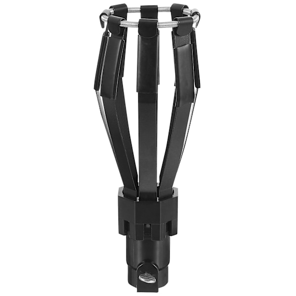 Ljusbytesverktyg för högt i tak Ljusbytesverktyg för infällda LED-lampor Black 15.2X8cm