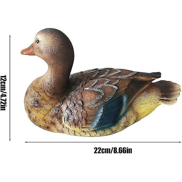Flydende Andestatue til Dam, Flydende Damdekorationsskulptur til Have Dam Pool Dekoration