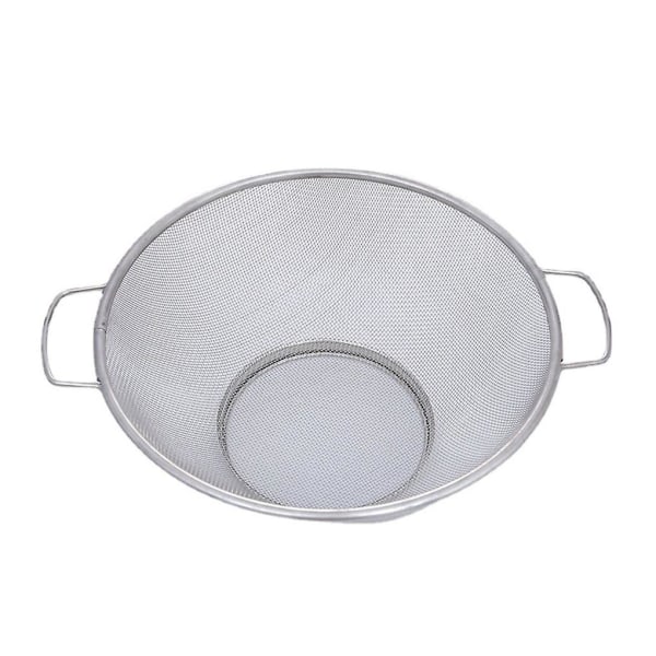 Stainless Steel Fine Mesh Colander - Quick Drainage For Vegetables AndBY