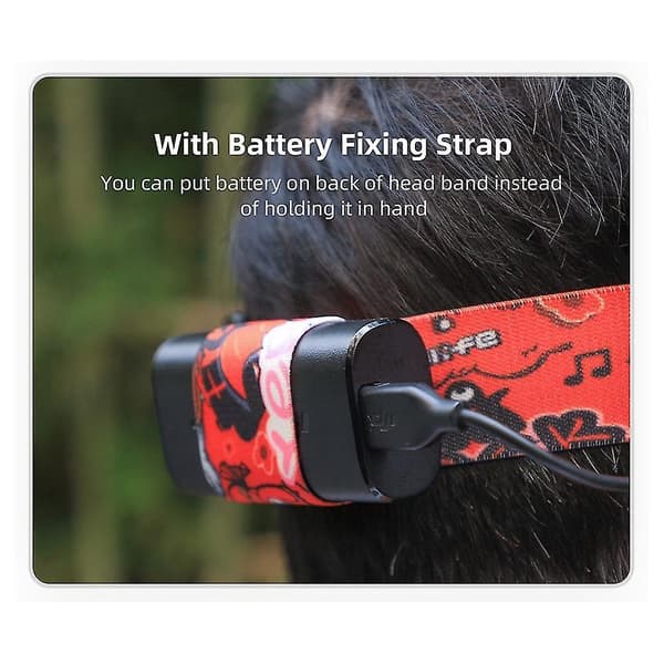 Justerbar hovedrem til Avata Fpv Goggles V2 ansigtsplade udskiftningssæt til Fpv Combo, grøn [DB]