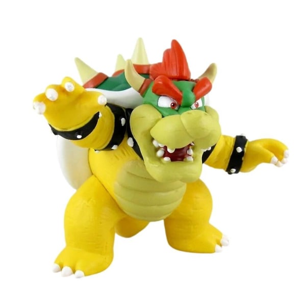 10~14cm Super Mario Bros Pvc Actionfigur Legetøj Dukker Model Sæt Luigi Yoshi Donkey Kong Svampe Til Børn Fødselsdagsgaver 11cm1