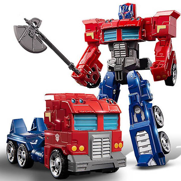 Bmb Ny 21cm Transformationspojke Leksaker Ommålad Version Robot Bil Anime Actionfigurer Deformation Lastbil Modell Barn H6001-3 Ss38  (FMY) 19CM Yx G101