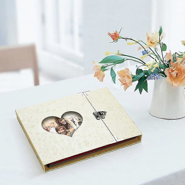 Fotoalbum til å designe selv - Skrapalbum med svarte sider - Fotobok
