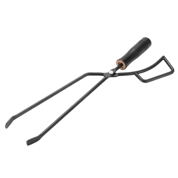 Eldstad Vedspis Vedtång Utomhus Grill Kol Klipp BBQ Tändstickor Tång För Lägereld Eldstad BonfiresBY Black