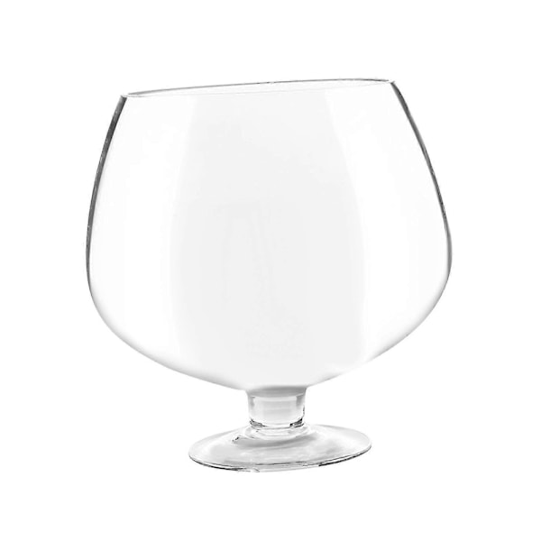 Ekstra Stor Goblet Glass - Gigant Glass - Overdimensjonert Morsomt Glass - Klart Goblet Glass - Super Stort Klarere Glass for Barfester Kvinner Menn -Sy