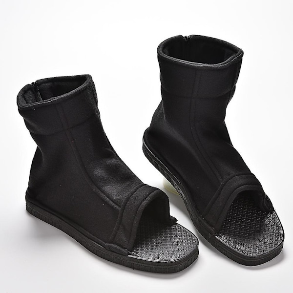 1 Par Ninja Sko Støvler For Naruto Akatsuki Svart Cosplay 11 Størrelser  [DmS] Black 41