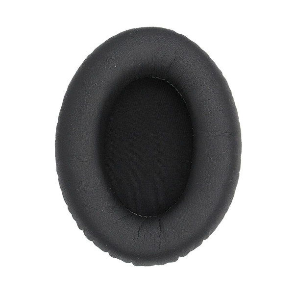 Erekksjonsputer for Audio Technica ATH-ANC7 ANC9 ANC27 ANC29 ANC70 Hodetelefoner Svampputedeksel Universal Myk 2 stk Svart