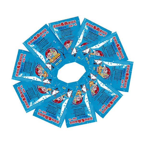 32 Hål Bubbelstav Leksak 32 Hål Leende Ansikte Bubbelstav Med Bubbelpåfyllning 2024 Ny Barnbubbelstav Leksak 10ml FLYE1039  [DmS] Blue One Size